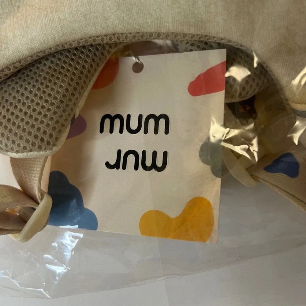 Mummur Wearing Dog Harness Beige‎ NWT M 124g